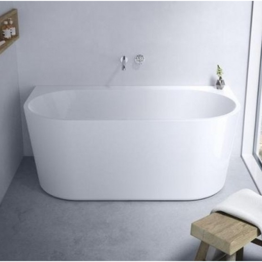 Caroma Aura/Urbane II 1400mm Back to Wall Freestanding Bath - JettaBoxLTD