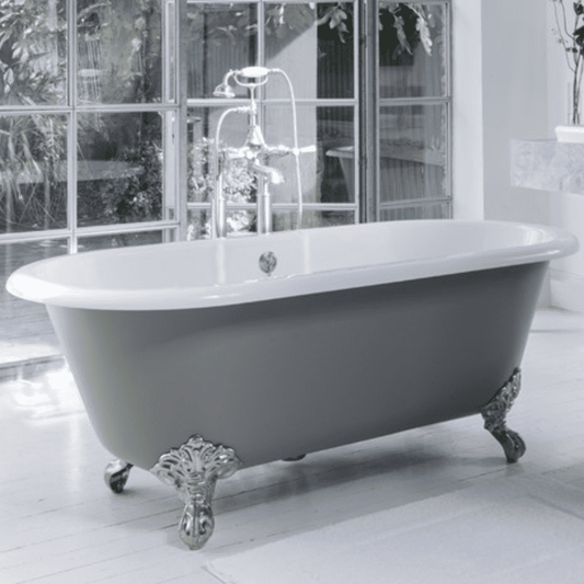 Victoria + Albert Cheshire Freestanding Double Ended Roll Top Bath in Grey 